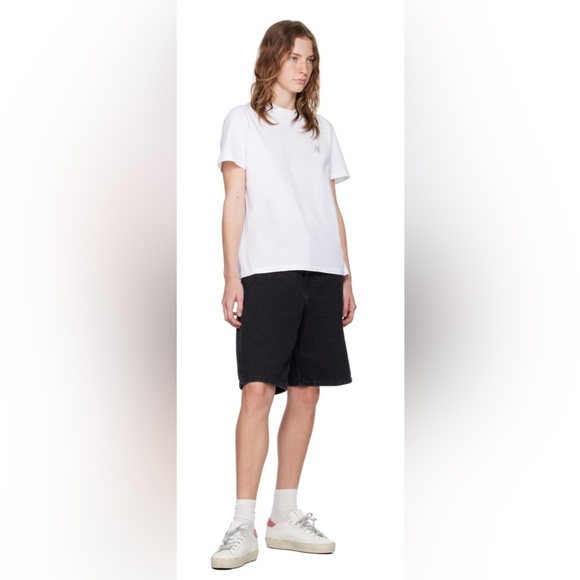 Golden Goose Hi Star Sneaker White Pink Silver Cream NIB Auth - Picture 2 of 6